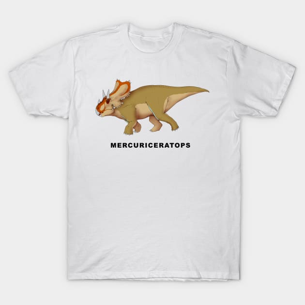 Mercuriceratops T-Shirt by lucamendieta